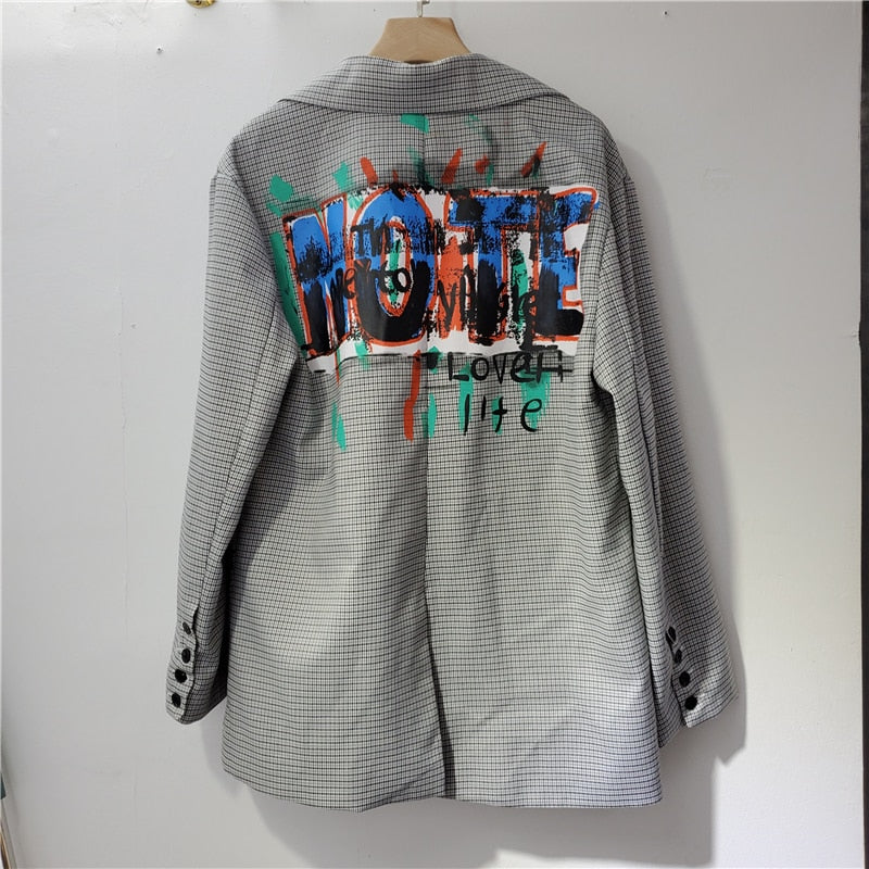 Drune | Blazer mit Text
