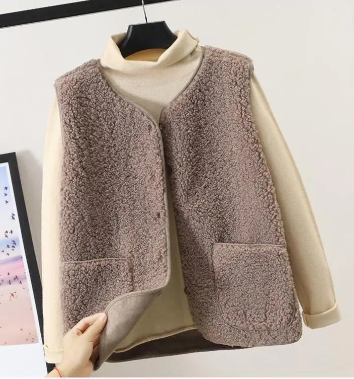 Drune | Fleece Cardigan Stilvoll und Vielseitig