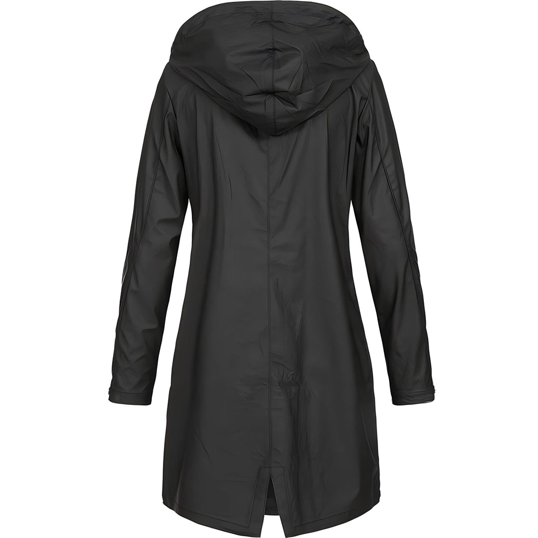 Drune | Lange wasserdichte Jacke
