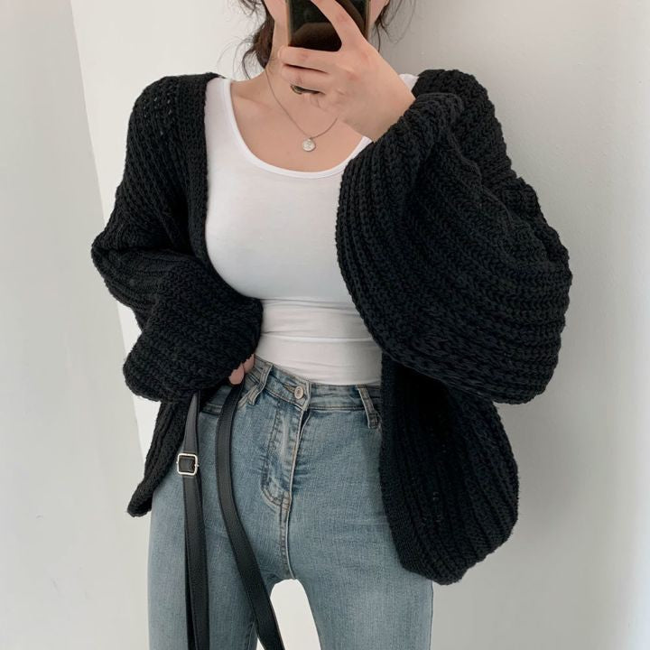 Drune | Strick Jady Bequemer und Warmer Cardigan für Herbst und Winter!