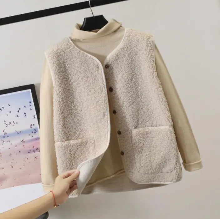 Drune | Fleece Cardigan Stilvoll und Vielseitig