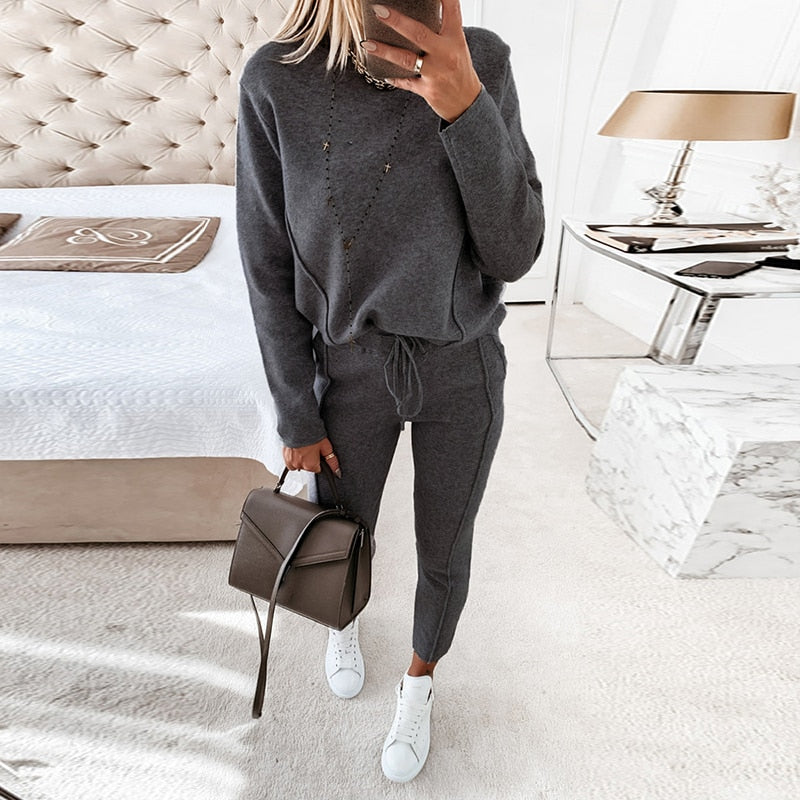 Drune Loungewear | Gemütlicher, stilvoller Jogging-Anzug für Damen