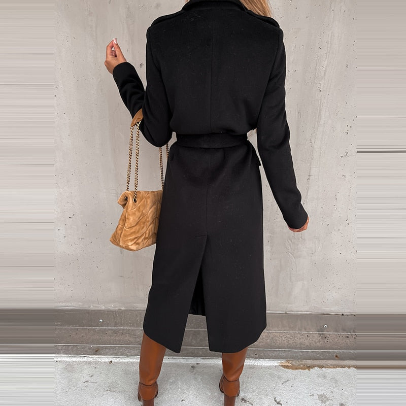 Drune | Winterjacke Mit Bindegürtel