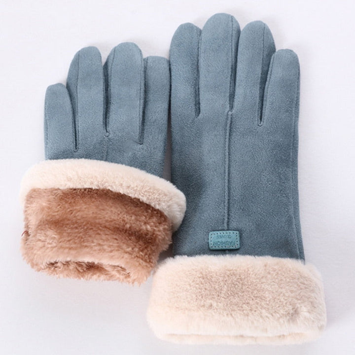 Drune - Schicke und Stilvolle Winter Furry Handschuhe für Frauen