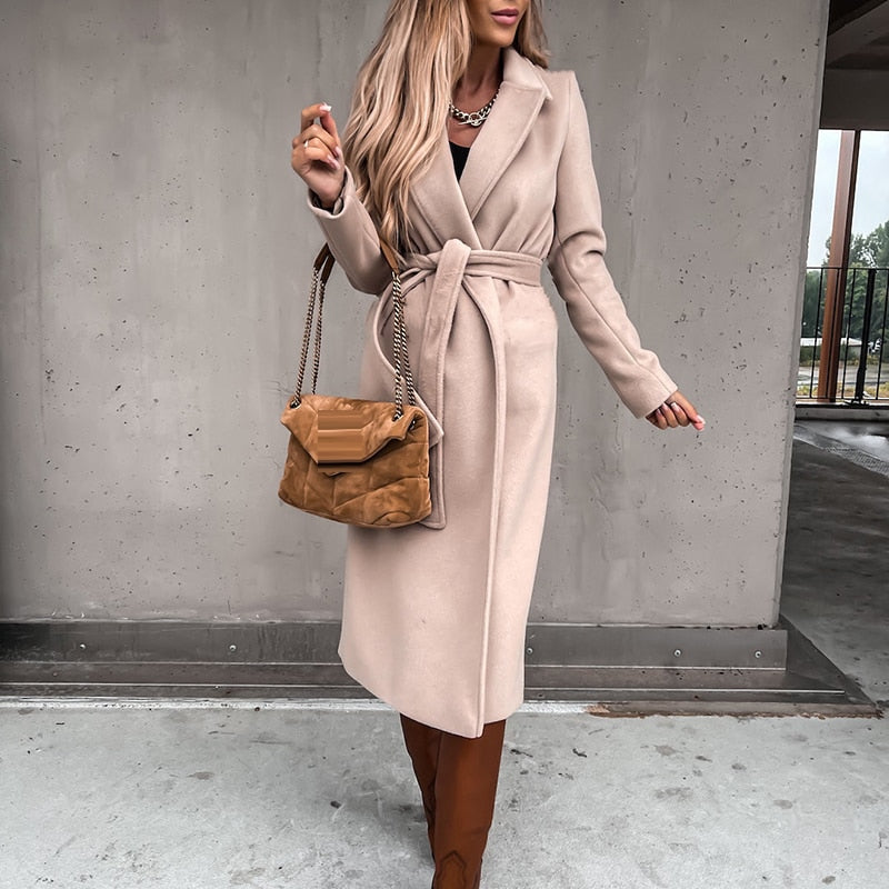 Drune | Winterjacke Mit Bindegürtel