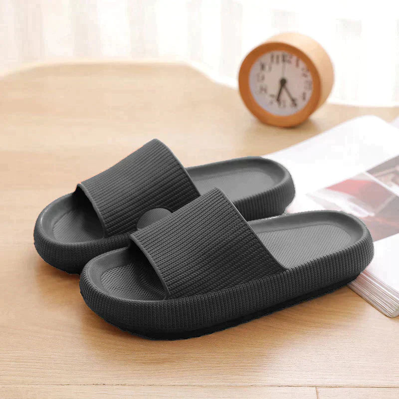 Drune | Unisex Badeschuhe - Bequeme wolkenweiche Hausschuhe für Zuhause und Strand