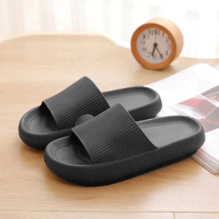 Drune | Unisex Badeschuhe - Bequeme wolkenweiche Hausschuhe für Zuhause und Strand
