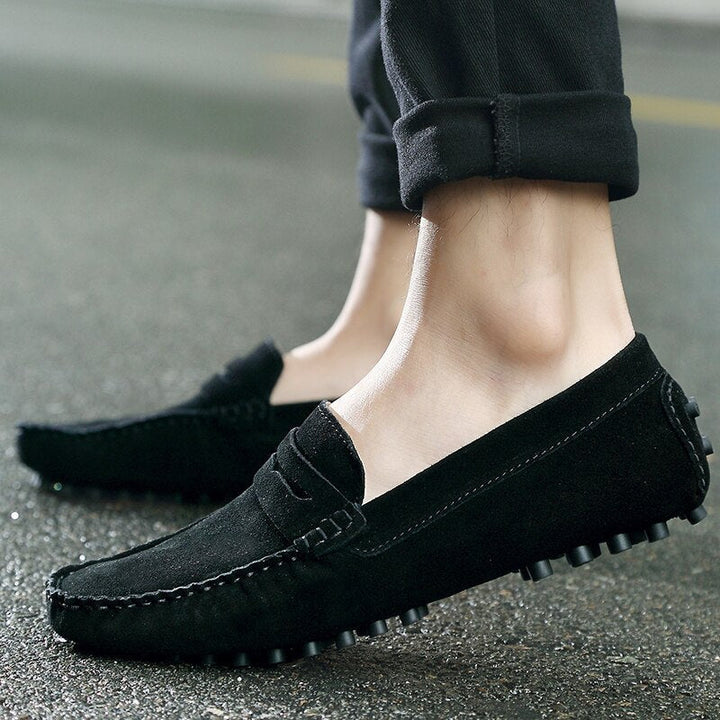 Drune | Freizeit Slipper aus Wildleder