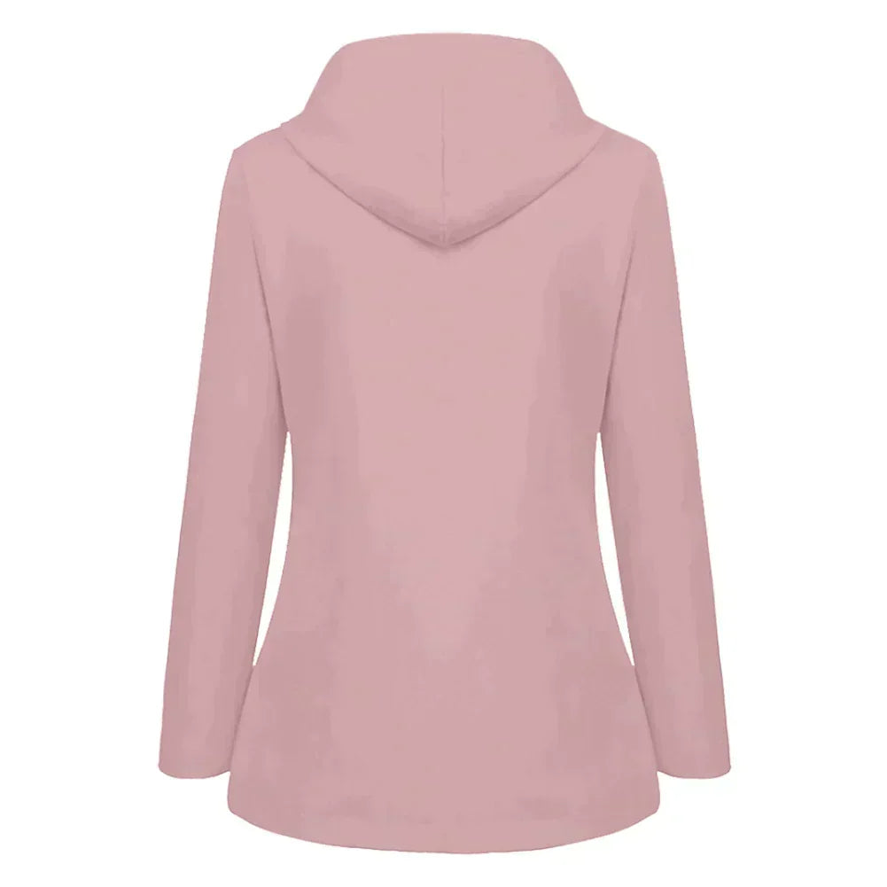 Drune | Damen A-Linie Langarm Pullover Hoodie