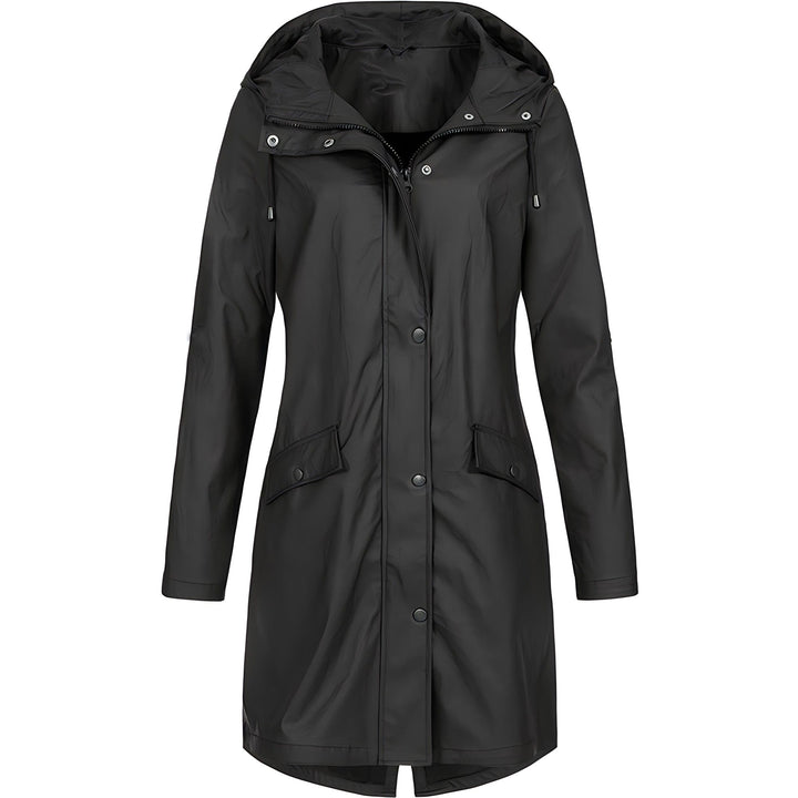 Drune | Lange wasserdichte Jacke