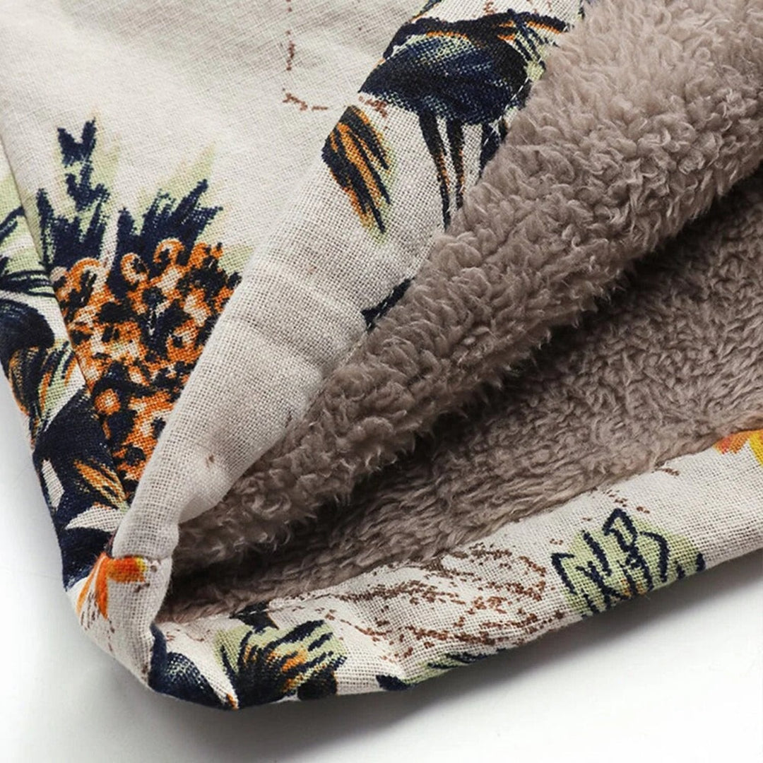 Drune | Warme Damenjacke Mit Blumenmuster