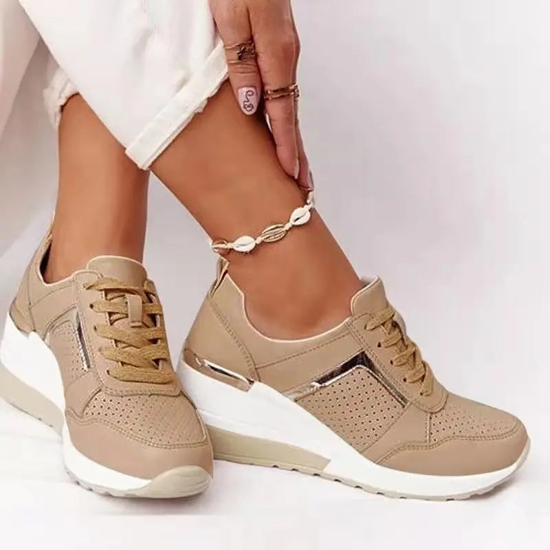 Drune | Plattform Sneaker Damen - leichte Freizeitschuhe