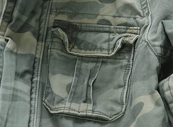 Drune | Scout Denim Cargo Jacke