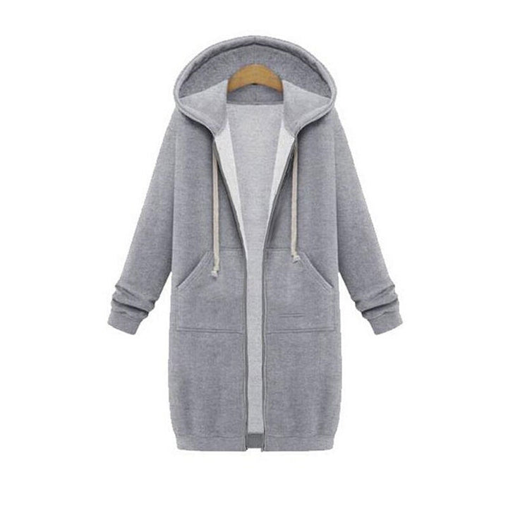 Drune | Chic Lange Sweatshirt-Jacke