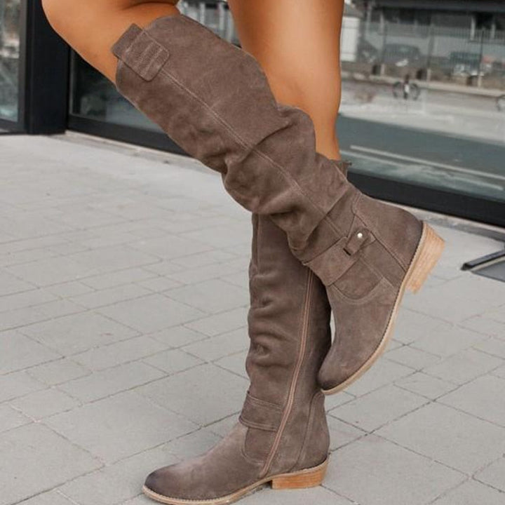 Drune | Stiefel - Warme & Komfortable Lederstiefel für Frauen