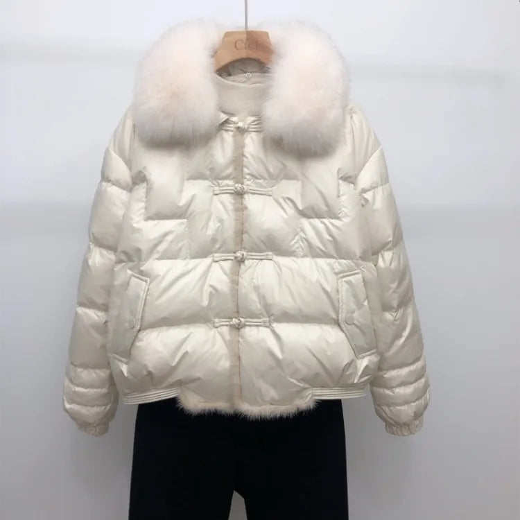 Drune | Lockere Pufferjacke Warm & Vintage