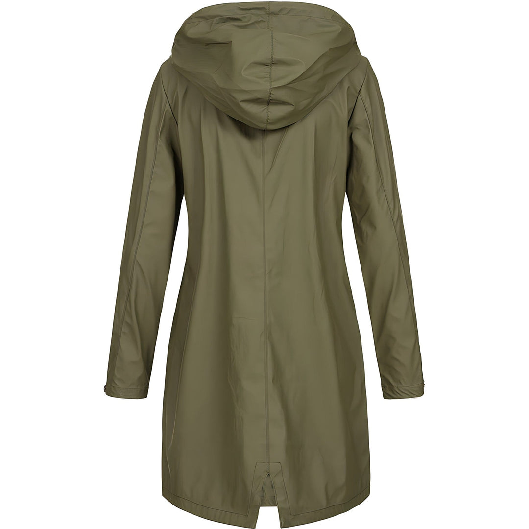 Drune | Lange wasserdichte Jacke