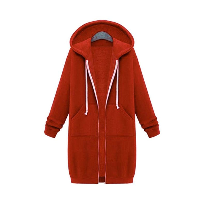Drune | Chic Lange Sweatshirt-Jacke