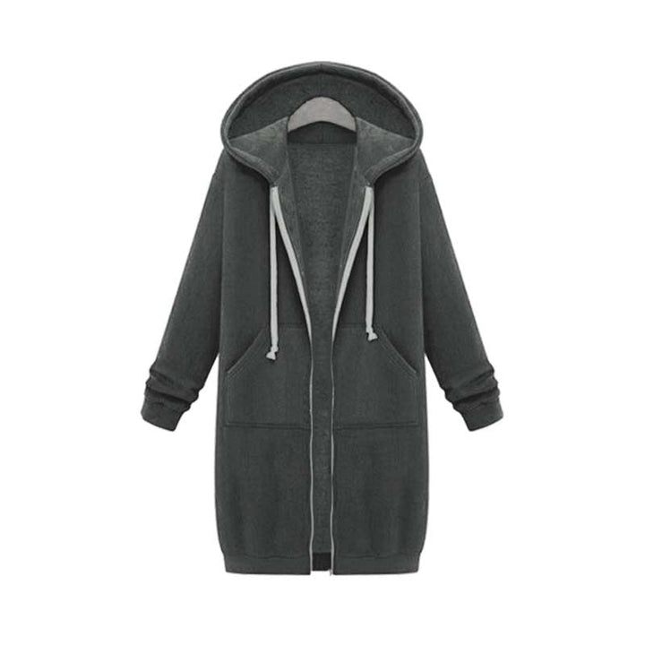 Drune | Chic Lange Sweatshirt-Jacke