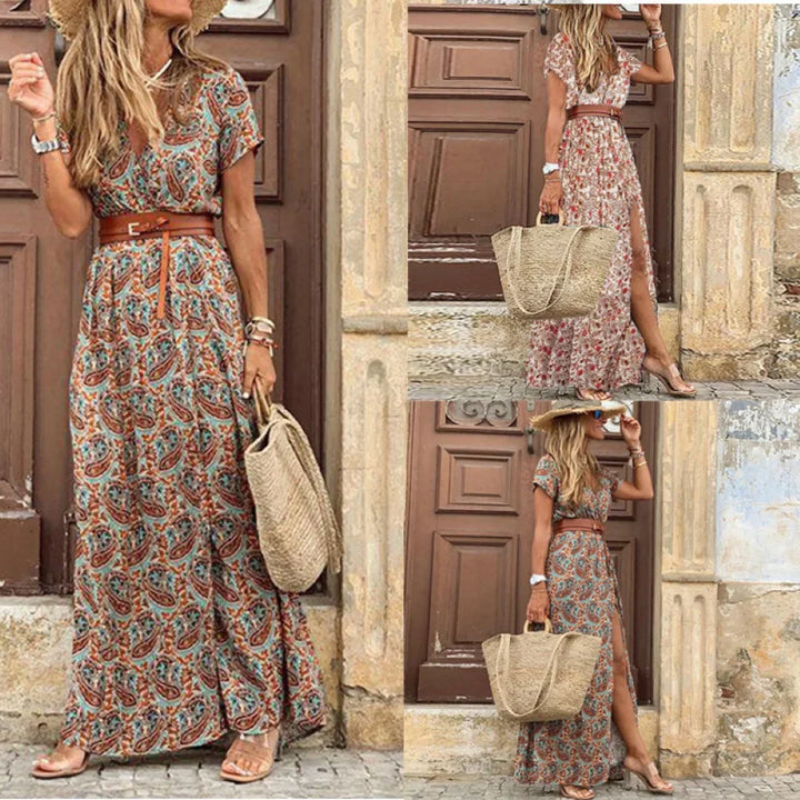 Drune | Kleid mit Paisley-Druck