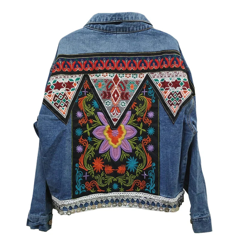 Drune | Lässige Jeans Jacke Stil
