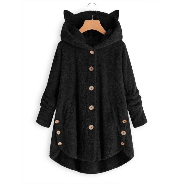 Drune | Plüsch Gefütterte Katzenjacke