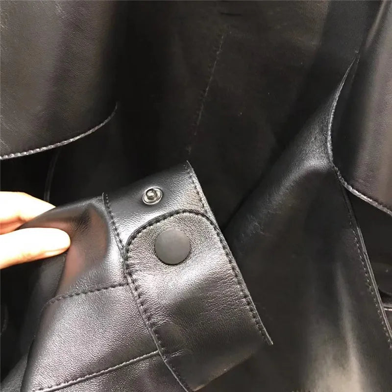 Drune | Retro Stilvolle Lederjacke