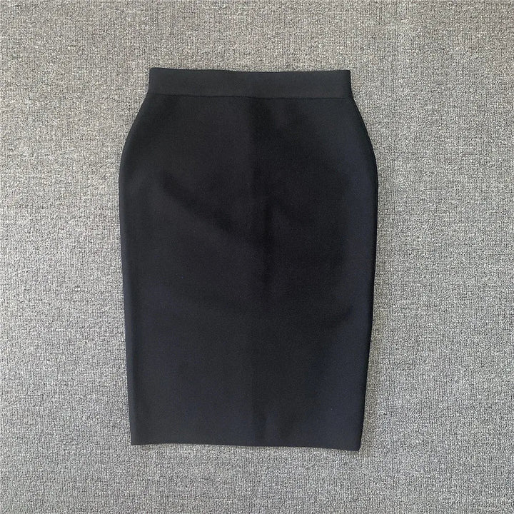 Drune | Frauen Neue Rayon Bandage Rock Elegante Bleistiftrock Berühmte Sexy Club Party Kleidung Vintage Vestios