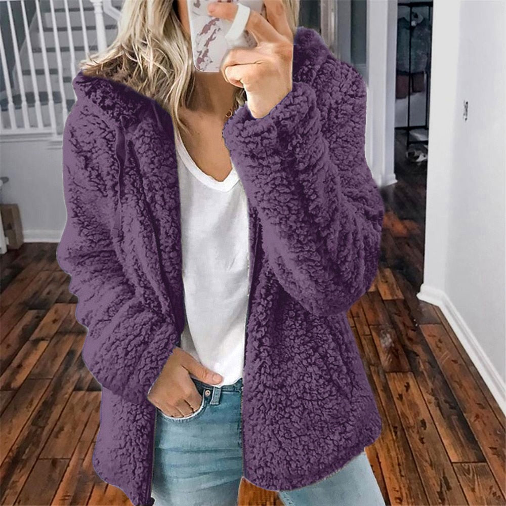 Drune | Weiche Kapuzenjacke für Frauen
