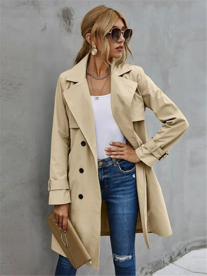 Drune und Winter Trenchcoat Jacke Damen