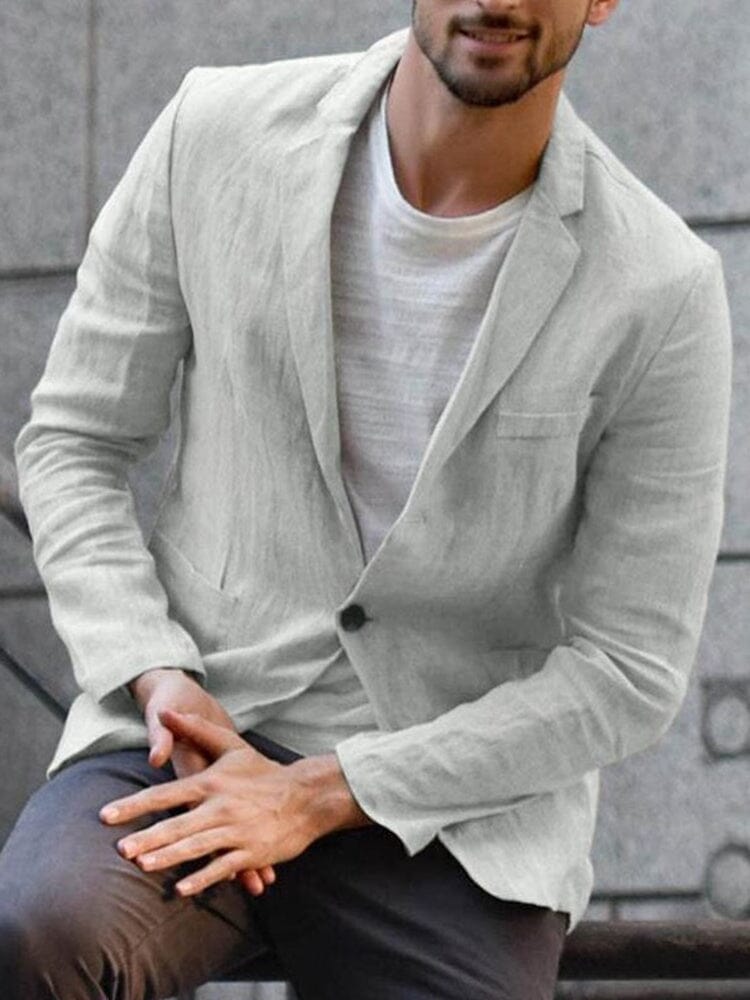 Drune | Casual Blazer aus weicher Baumwolle