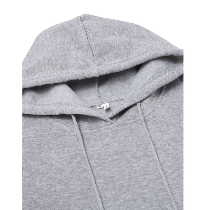 Drune - Sweatshirt Kleid mit Kapuze