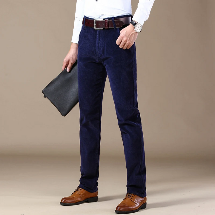 Drune | Kordhose mit geradem Schnitt für Herren