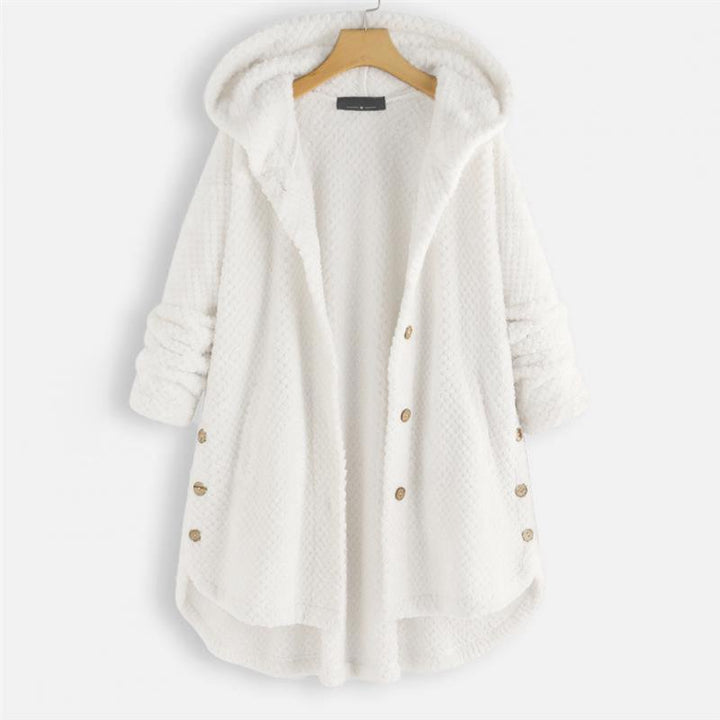 Drune | Stylische, Superweiche Fleece-Kapuzenjacke