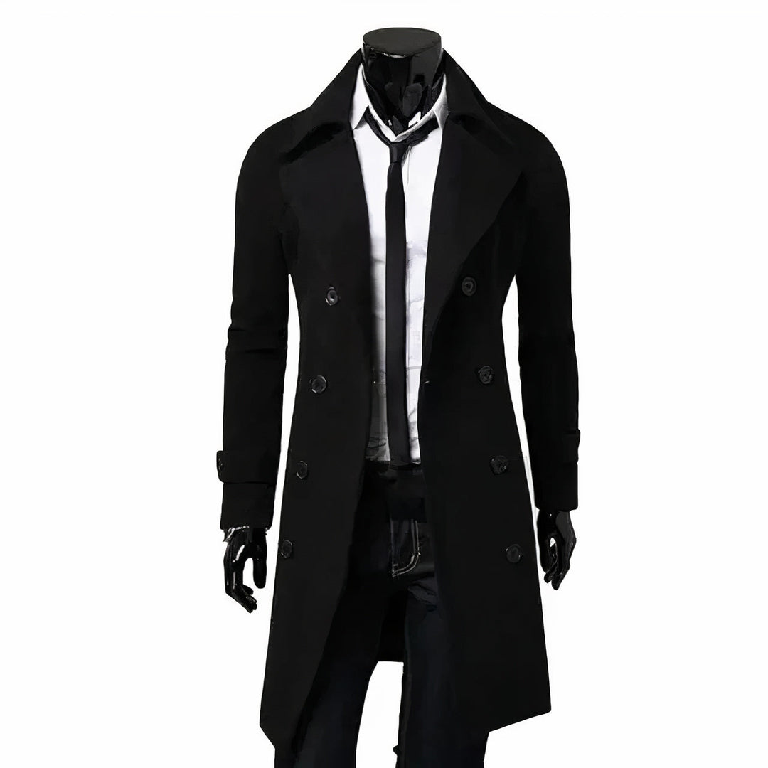 Drune | Herren Trenchcoat Im Britischen Stil