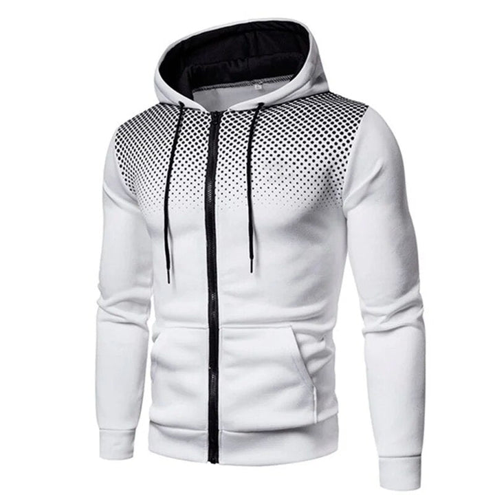 Drune | Pullover mit Kapuze und Punkten