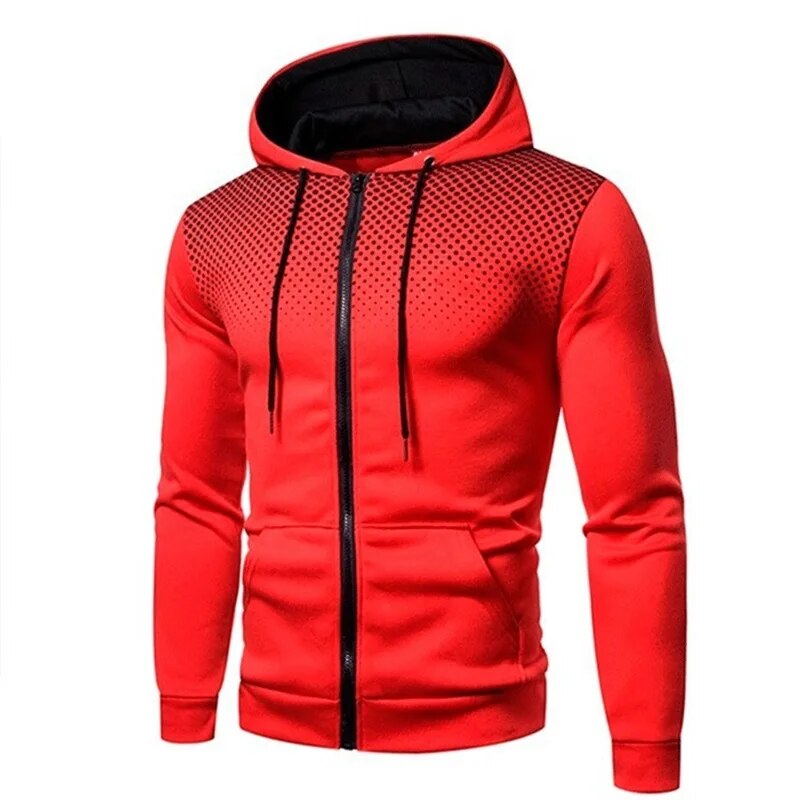 Drune | Pullover mit Kapuze und Punkten