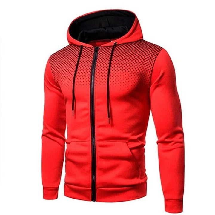 Drune | Pullover mit Kapuze und Punkten