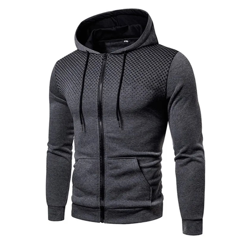 Drune | Pullover mit Kapuze und Punkten