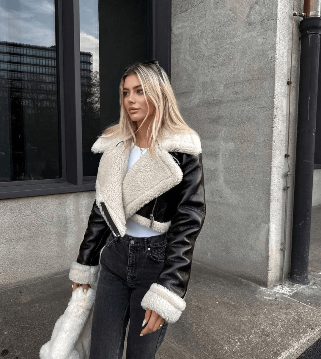 Drune | Elegante Lederjacke für Damen