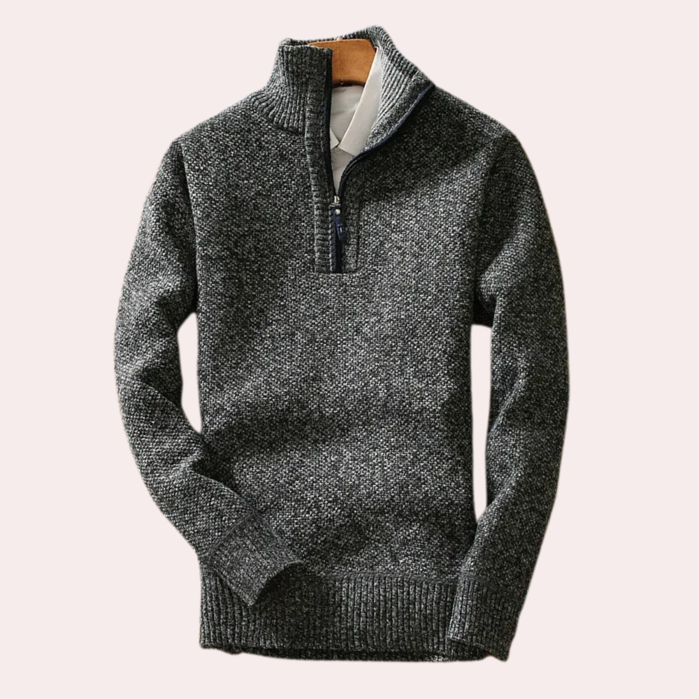 Drune | Warme Ripp Kapuzenpullover für Herren
