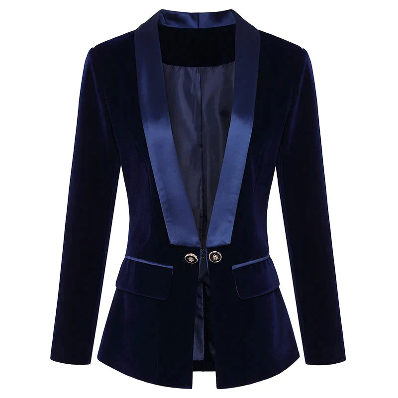 Drune | Samt Blazer Damen