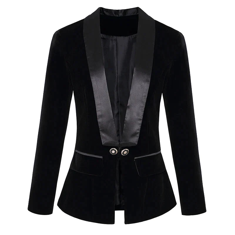 Drune | Samt Blazer Damen