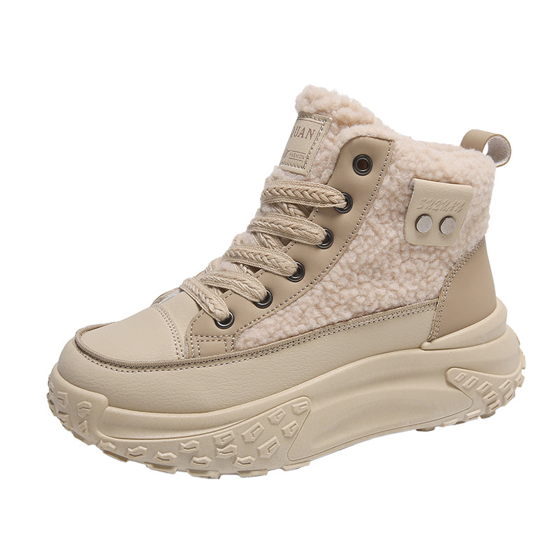 Drune – Wasserdichte Plüsch-Stiefeletten