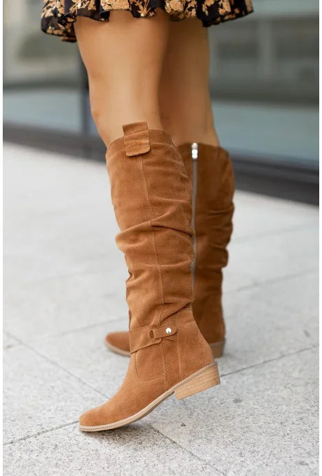 Drune | Neue Premium Leder Damenstiefel