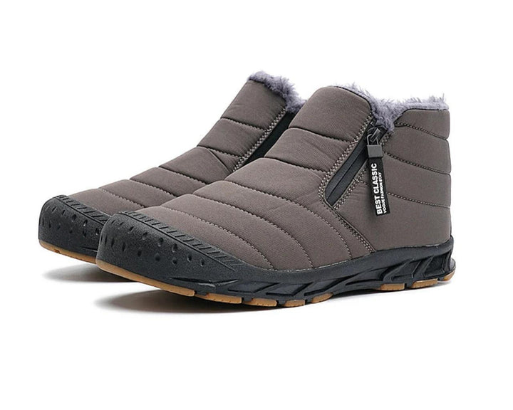 Drune | Damen Warme Winter Kunstfell, Gefüttert mit Wasserdichten Outdoor Schnee Stiefeln