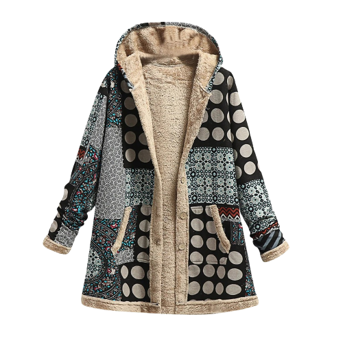 Drune | Hochwertige, warme Damenjacke aus Schafsfell