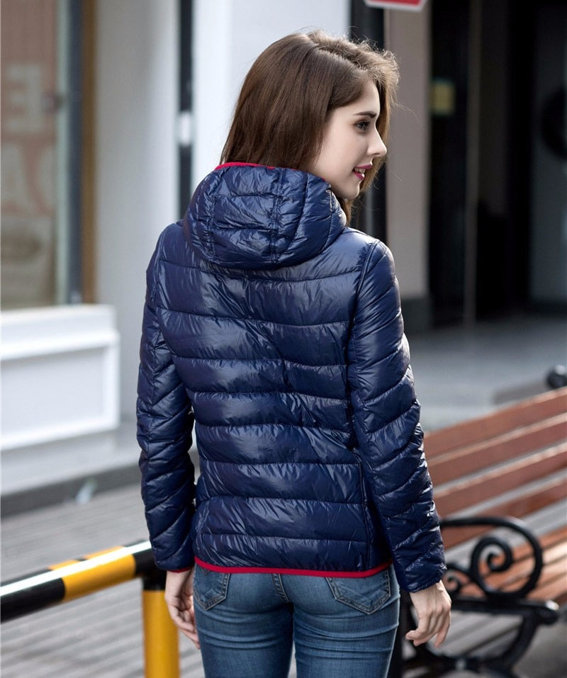 Drune | Wendbare Ultra Leichte Damen-Daunenjacke