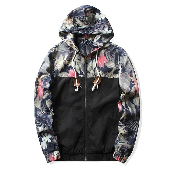 Drune | Damen-Übergangsjacke mit Blumenmotiv