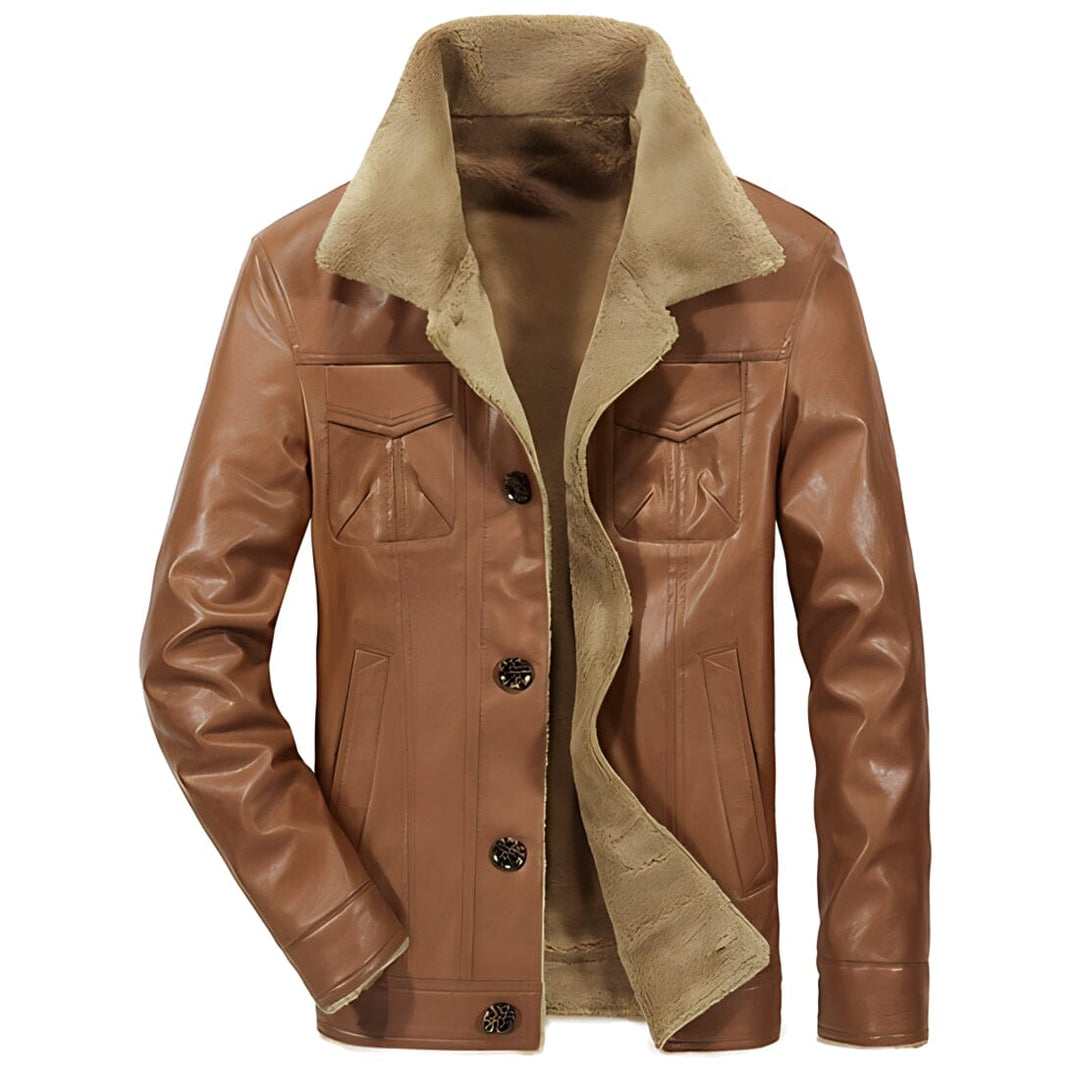Drune | Fox Winter F Faux Lederjacke